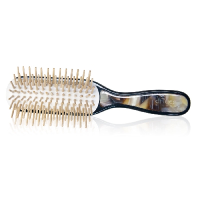 Spazzola Capelli Intarsio Smoky Yellow